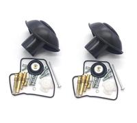 MKSZY 2 Juegos para Steed 600 Shadow VLX600 VLX 600 VT600 C Kit De Reparación De Carburador Junta De Válvula De Diafragma Juego De Piezas De Reconstrucción