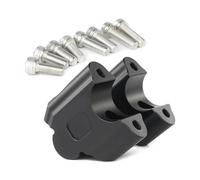 MKSZY Para Royal para Enfield Himalayan 450 2024- HIMALAYAN450 Accesorios para Motocicletas Elevadores De Manillar Elevadores De Manillar Aluminio Negro