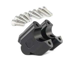 MKSZY Para Royal para Enfield Himalayan 450 2024- HIMALAYAN450 Accesorios para Motocicletas Elevadores De Manillar Elevadores De Manillar Aluminio Negro