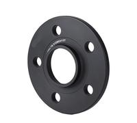 MKVAXR 2 adaptadores espaciadores de Rueda de 3/5/8/10/12 mm PCD 5x130/5x127 CB 71,6 mm for Porsche, Jeep, Grand, Cherokee, Commander, Libero y Wrangler Espaciador de Rueda(2PCS 10MM Black)