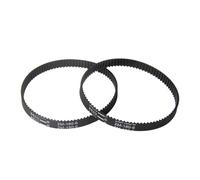 MKVAXR 2 uds correa de transmisión de distribución 2M-180-6 perímetro 180mm ancho 6mm dientes 90 pieza de repuesto transportador sincrónico, for aspiradora Tubo de medición de nivel de aceite del moto