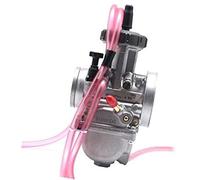 MKVAXR 33 34 35 36 38 40 42 ZSDTRP Carburador Air Striker Universal 2T 4T Motor Motocicleta Scooter UTV ATV Conjunto de carburador de motocicleta(BLACK 42mm)