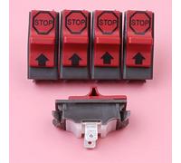 MKVAXR 5 piezas/lote interruptor de encendido y apagado, for Husqvarna, 362 365 371 372 385XP 336 339XP pieza repuesto herramienta motosierra Kit de interruptor de motosierra