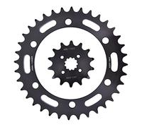 MKVAXR 520 14T 36T piñón trasero delantero rueda fija CB300 CB300F 2015-2018 CBR300 CBR300R CBR300RA 2014-2020 CB CBR 300 Piñón de cadena trasera de motocicleta(Front Rear)