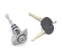 MKVAXR Actuador de bloqueo de puerta automático 81970-3Xa00 Cilindro de cerradura de puerta delantera izquierda del conductor, para 2 llaves, para Elantra 2011-2016