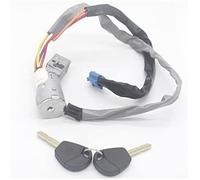 MKVAXR Actuador de bloqueo de puerta automático Juego completo de cilindro de cerradura de puerta, 5 piezas, para Expert 2002-2008 4162 Cf Automotive(BLACK Igition Switch)