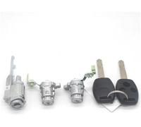 MKVAXR Actuador de bloqueo de puerta automático Juego de cerradura, interruptor de encendido, puerta de barril, para llaves de 3 botones, para Crv 2003-2006
