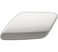 MKVAXR Aleta de arandela de parachoques de coche Para V60 S60 2011 2012 2013 39802699 39802681 Parachoques delantero Lavadora Boquilla rociadora Tapa Limpiador Faro izquierdo derecho(BLACK Grey LH)