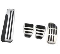MKVAXR Almohadilla de pedal, for NISSAN, for X-TRAIL, for Xtrail, for Rogue T32, for Qashqai, for Sport J11, for Kicks Car Cubierta freno gas Pedal de embrague(BLACK MT with Rest)