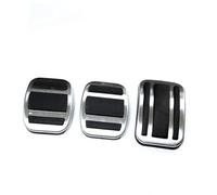 MKVAXR Almohadilla de pedal, for Peugeot, 308 2007-2019 3008 5008 2016-2019 408 2014-2019 AT MT Cubierta de pedal Almohadillas de diseño de automóvil Pedales de acelerador y freno Pedal de embrague pa
