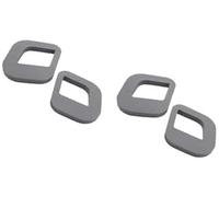 MKVAXR Almohadilla de sellado de luz trasera Juego de 3 juntas luces traseras, sellos espuma freno, para C1 107(Black 2 Set of Gray)