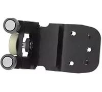 MKVAXR Bisagra de puerta trasera Rodillo guía de puerta corredera, 1 pieza, bisagra de polea central para coche 9808074880, para FIAT Scudo 2016 2017 2018 2019 2020-2023