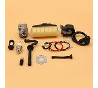 MKVAXR Bobina de encendido del carburador, filtro aire, línea combustible, piezas repuesto for motosierra jardín, for STIHL, MS 021 023 025 MS210 MS230 MS250 Carburador de motosierra