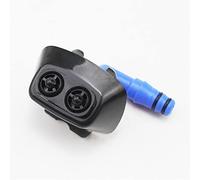 MKVAXR Boquilla rociadora de arandela for faro delantero, izquierdo y derecho, Clip de chorro, for SAAB, 9-3 93 2003-2012 12803972 12803973 Boquilla lavafaros(Left Side)
