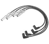 MKVAXR Cables de bobina de encendido for bujías de coche, arnés de cables de 7 mm, for Volkswagen, Lupo 1998-2005, n.º 030905430N/030905430P/030905430Q, paquete de 4 Cable de encendido