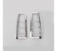 MKVAXR Campanas de lámpara, for Suzuki, Jimny 2007-2017 Kit de protección de faros Protector de luces traseras Protectores de lámpara trasera Pegatinas ABS Cubierta para faros delanteros de coche(Chro