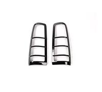 MKVAXR Campanas de lámpara, for Suzuki, Jimny 2007-2017 Kit de protección de faros Protector de luces traseras Protectores de lámpara trasera Pegatinas ABS Cubierta para faros delanteros de coche(Schw