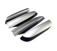 MKVAXR Carcasa de Repuesto for Cubierta Protectora de Extremo de riel de Barra de Techo ABS, 4 Piezas, for Toyota, for RAV4, XA40 2013 2014 2015 2016 2017 2018 Accesorios Portaequipajes para Coche