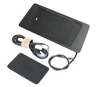 MKVAXR Cargador inalámbrico Qi for automóvil de 15 W, for Hilux 2016-2020, cargador rápido teléfono, placa carga, accesorios consola central for Adaptador de cargador de coche USB doble