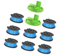 MKVAXR Carrete de Hilo for desbrozadora para Greenworks, 1,65 mm | de diámetro, 4,9 m de largo. Carrete de hilo for desbrozadora para Greenworks, 24 V, G24LT, G24LTK2, G24LT30M