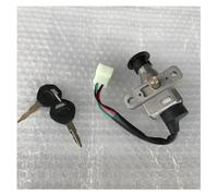 MKVAXR Cilindro de encendido, for Jog 100cc Gy6 125 Cc 100 125, juego de cerradura de interruptor de encendido eléctrico for motocicleta scooter, 2 cables, 4 cables, cerradura de puerta eléctrica, int