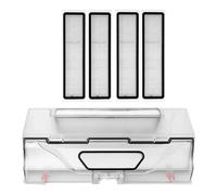 MKVAXR Colector de Polvo Limpiador Caja de Polvo con Filtro, para Xiaomi, para Dreame, D9 Robot repuestos aspiradora Accesorios contenedor