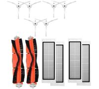 MKVAXR Colector de Polvo Limpiador Piezas de aspiradora Accesorios Filtro Hepa Cepillo Lateral Caja Polvo Principal, para Roborock, S50 S55 S60 Robot para Xiaomi, 1s(M)
