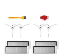 MKVAXR Colector de Polvo Limpiador Piezas de aspiradora Accesorios Filtro Hepa Cepillo Lateral Caja Polvo Principal, para Roborock, S50 S55 S60 Robot para Xiaomi, 1s(O)