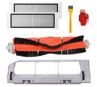 MKVAXR Colector de Polvo Limpiador Piezas de aspiradora Accesorios Filtro Hepa Cepillo Lateral Caja Polvo Principal, para Roborock, S50 S55 S60 Robot para Xiaomi, 1s(J)