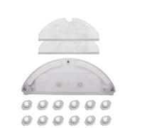 MKVAXR Colector de Polvo Limpiador Piezas de aspiradora Accesorios Filtro Hepa Cepillo Lateral Caja Polvo Principal, para Roborock, S50 S55 S60 Robot para Xiaomi, 1s(F)