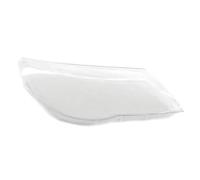 MKVAXR Cubierta de lente de faro delantero transparente for coche, izquierda y derecha, carcasa de faro, pantalla de cristal, for VW, for Tiguan, 2009 2010 2011 2012 Reemplazo de lentes de faros(BLACK