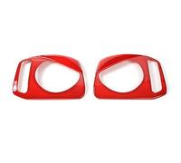 MKVAXR Cubiertas de lámpara, cubierta de lámpara de luz de faro delantero de coche, for Suzuki, Jimny 2007+, pegatinas de ABS for coche, accesorios de diseño Cubierta para faros delanteros de coche(Ro