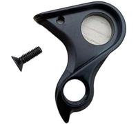 MKVAXR Deserción del Engranaje de Bicicleta 2 Piezas de caída mecánica Bicicleta, para Storck Grix Pro Platinum Bike, patilla Cambio Marcha Trasera, Marco Carbono,(Black WGH438P2)