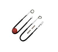 MKVAXR For Citroen, C3 PLURIEL 2003-2016 KIT DE REPARACIÓN DE REGULADOR DE ELEVALUNAS TRASERO IZQUIERDO Motor de ventanilla para coche