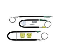 MKVAXR For Peugeot, 607 KIT DE REPARACIÓN DE REGULADOR DE VENTANA DELANTERO IZQUIERDO 2000-2010 Motor de ventanilla para coche