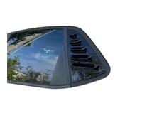 MKVAXR For Polo Mk5 6r, for 6c Mk6 GTI Tgi Tsi Mpi, persianas traseras Triangulares, sin Parasol, Parche Modificado, for Shark, Gill Tapa de la persiana de la Ventana del vehículo(Mk6 Glossy Black)