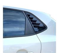 MKVAXR For Polo Mk5 6r, for 6c Mk6 GTI Tgi Tsi Mpi, persianas traseras Triangulares, sin Parasol, Parche Modificado, for Shark, Gill Tapa de la persiana de la Ventana del vehículo(Mk5 Glossy Black)