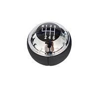 MKVAXR For, R50 for 1 D R52 for 3 Puertas 2001-2004 2005 2006 2007 2008 Accesorios Coche 5 6 velocidades Perilla de Cambio Manual Pomo de Palanca de Cambios(Black 6 Speed)