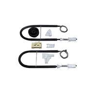 MKVAXR For Renault, SCENIC I KIT DE REPARACIÓN DE REGULADOR DE ELEVALUNAS ELÉCTRICO DELANTERO IZQUIERDO 1999-2003 Motor de ventanilla para coche
