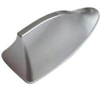 MKVAXR For Shark Antenna Special Car Radio, for Kia, for Rio Ceed Sportage R 2011-2013 Antenas Fin Auto Signal Styling Vehículo Cap Cubierta de la tapa de la antena de la radio del coche(Silver)