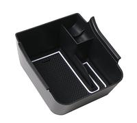 MKVAXR For VW, for Polo, MK6 2018-2020 Soporte de Caja de Almacenamiento de apoyabrazos Central de Coche Organizador de Consola Central Orden Organizador de Consola Central para Coche(White)