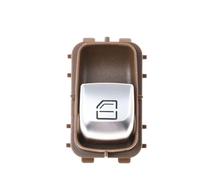 MKVAXR Interruptor de control de ventana de accesorio for automóvil, for W205 S205 X253 C253 Clase C AMG 2059051513 Interruptor del freno de mano(BLACK Coffe)