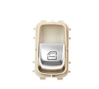 MKVAXR Interruptor de control de ventana de accesorio for automóvil, for W205 S205 X253 C253 Clase C AMG 2059051513 Interruptor del freno de mano(BLACK Beige)