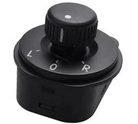 MKVAXR Interruptor del espejo retrovisor coche, for POLO, Hatchback 2010-2017 6R1959565F Espejo eléctrico Ajuste la perilla Interruptor de control del espejo lateral del auto