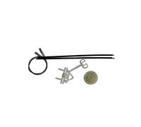 MKVAXR Juego de regulador de elevalunas eléctrico, reparación de puerta trasera izquierda, for Fiat, Punto 51723328 51899293 Motor de ventanilla para coche
