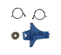 MKVAXR Juego de reparación de regulador de ventanilla eléctrica, lado trasero izquierdo 5C6839461 1K983975, for VW, Jetta, MK6 A6 5C6 Motor de ventanilla para coche