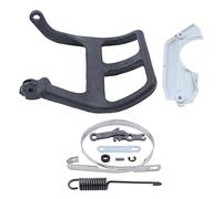 MKVAXR Kit de banda cubierta protectora mano palanca manija freno cadena, for piezas motosierra STIHL, MS180 MS170 MS 180 170 018 017 Mango de freno de motosierra