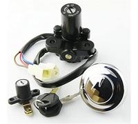 MKVAXR Kit de Bloqueo de Asiento de Combustible con Interruptor de Llave de Encendido for XVS950 v-Star Tourer 3D8-82501-01-00 4NK-24602-20-00 26P-W8250-10-00 Interruptor de Encendido de Motocicleta