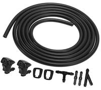 MKVAXR Kit de boquillas for lavaparabrisas delantero de coche, for DODGE, for Dodge, Boquilla de lavado calentada