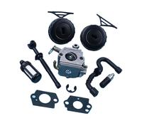 MKVAXR Kit de filtro línea aceite manguera tapas combustible carburador, for reemplazo motosierra STIHL, MS180 MS170 017 018, for Zama, C1Q-S57B Tapa del tanque de combustible para maquinaria de